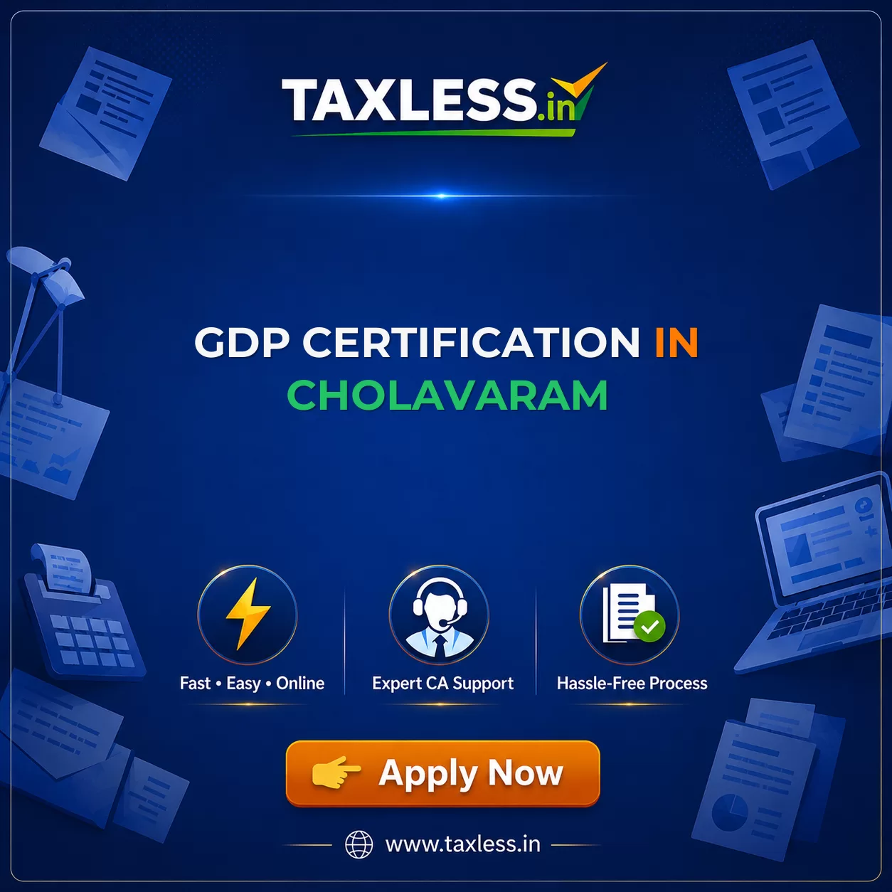 GDP Certification in Cholavaram