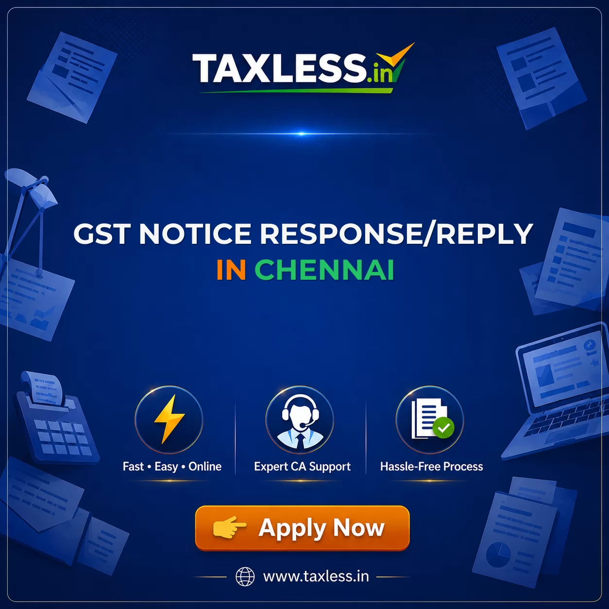 GST Notice Response/Reply in Chennai