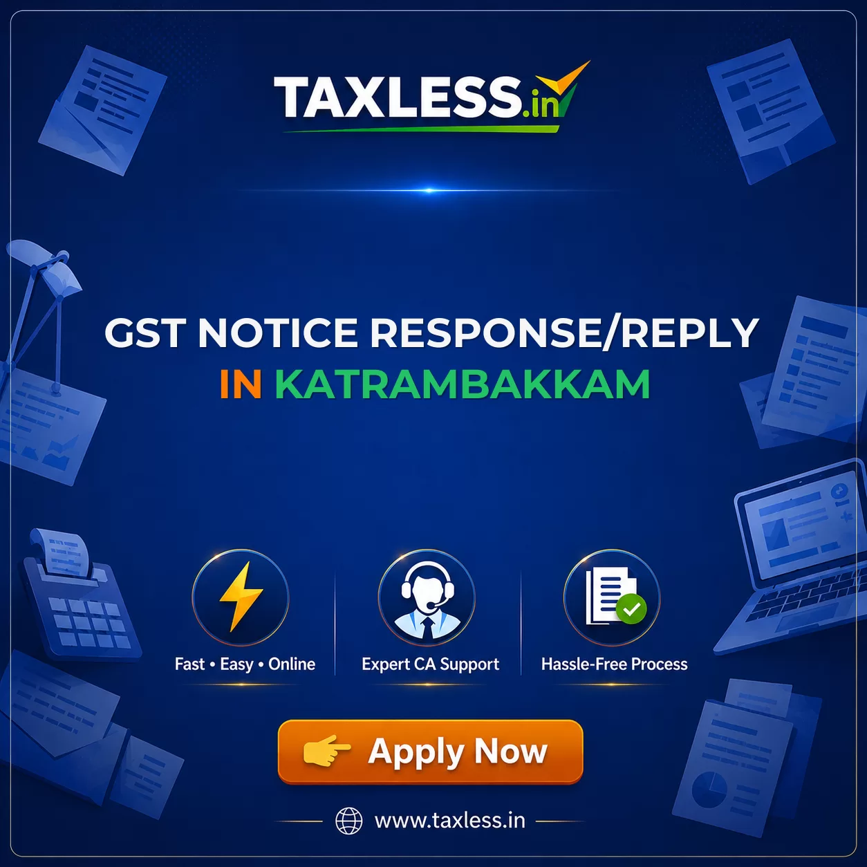 GST Notice Response/Reply in Katrambakkam