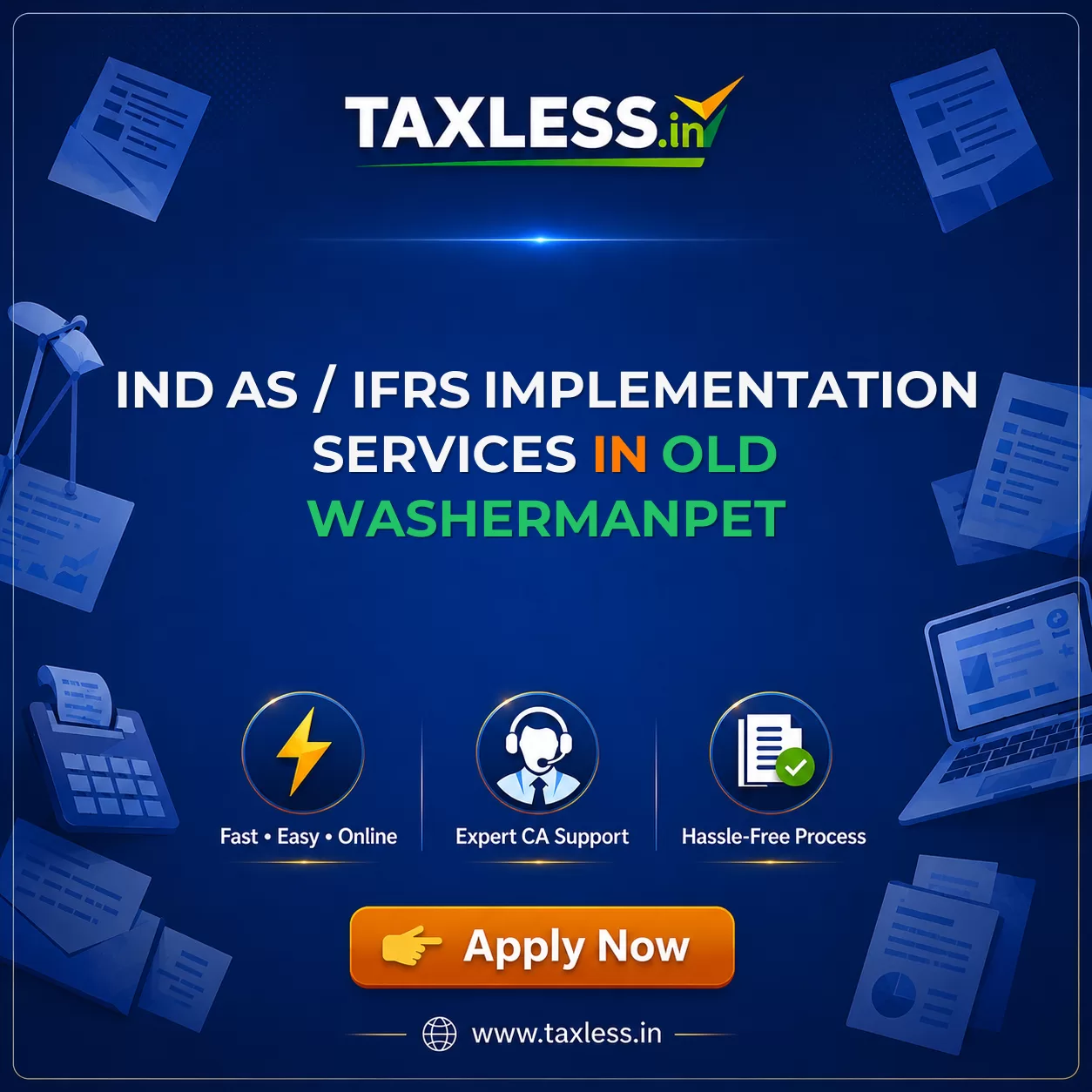 Ind AS / IFRS Implementation Services in Old Washermanpet