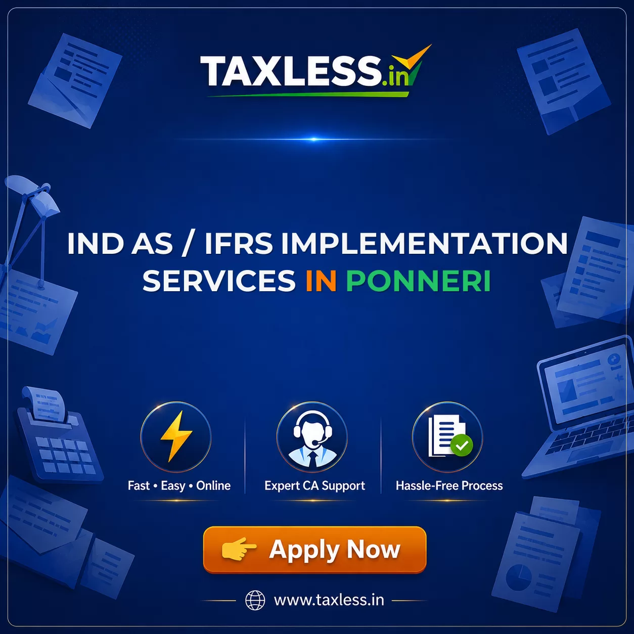 Ind AS / IFRS Implementation Services in Ponneri