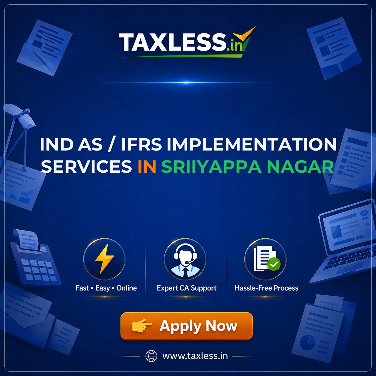 Ind AS / IFRS Implementation Services in Sriiyappa Nagar