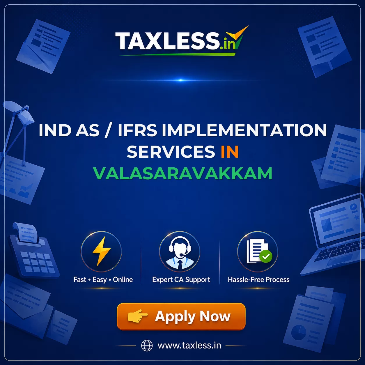 Ind AS / IFRS Implementation Services in Valasaravakkam