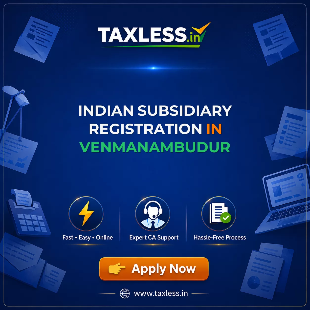 Indian Subsidiary Registration in Venmanambudur