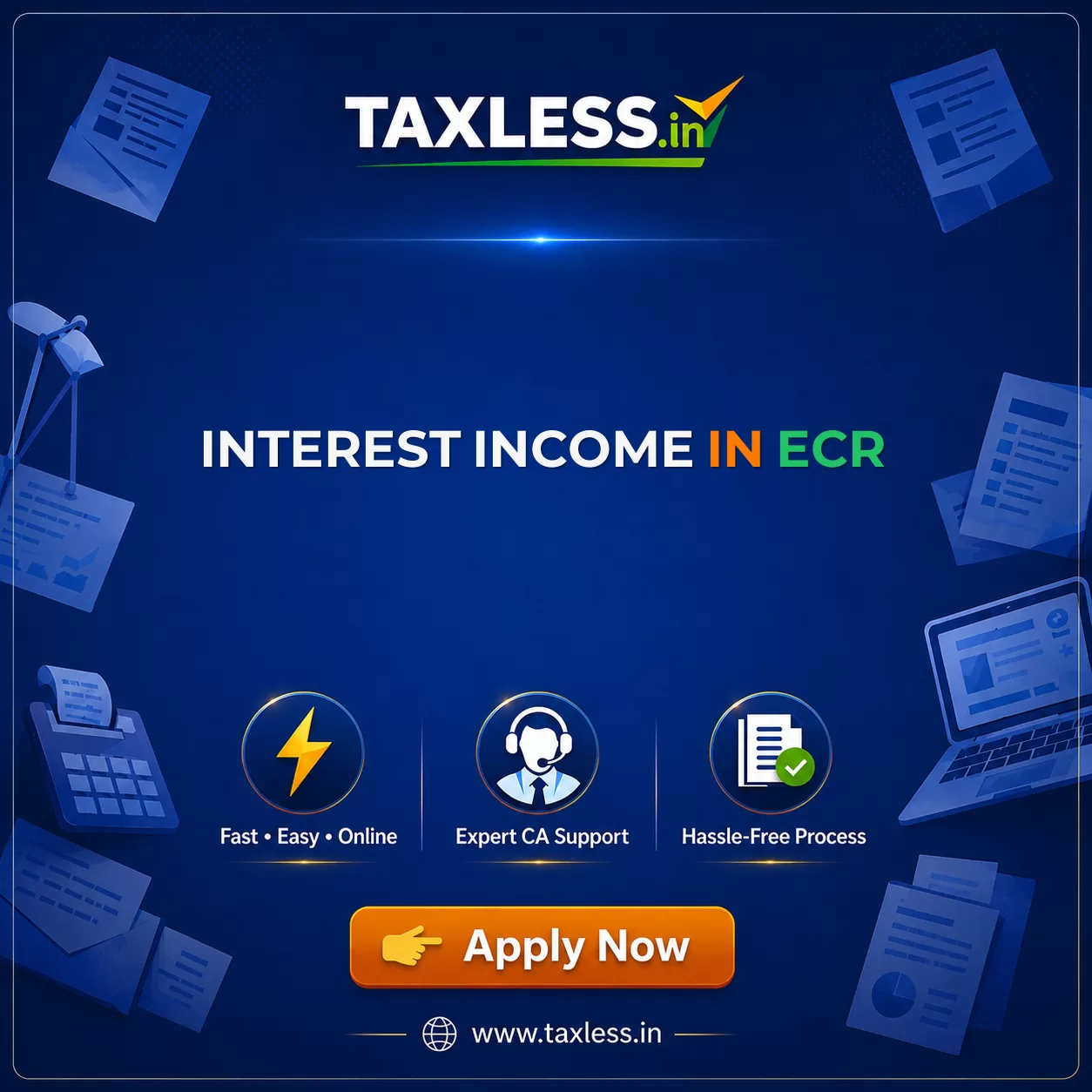 Interest Income in Ecr