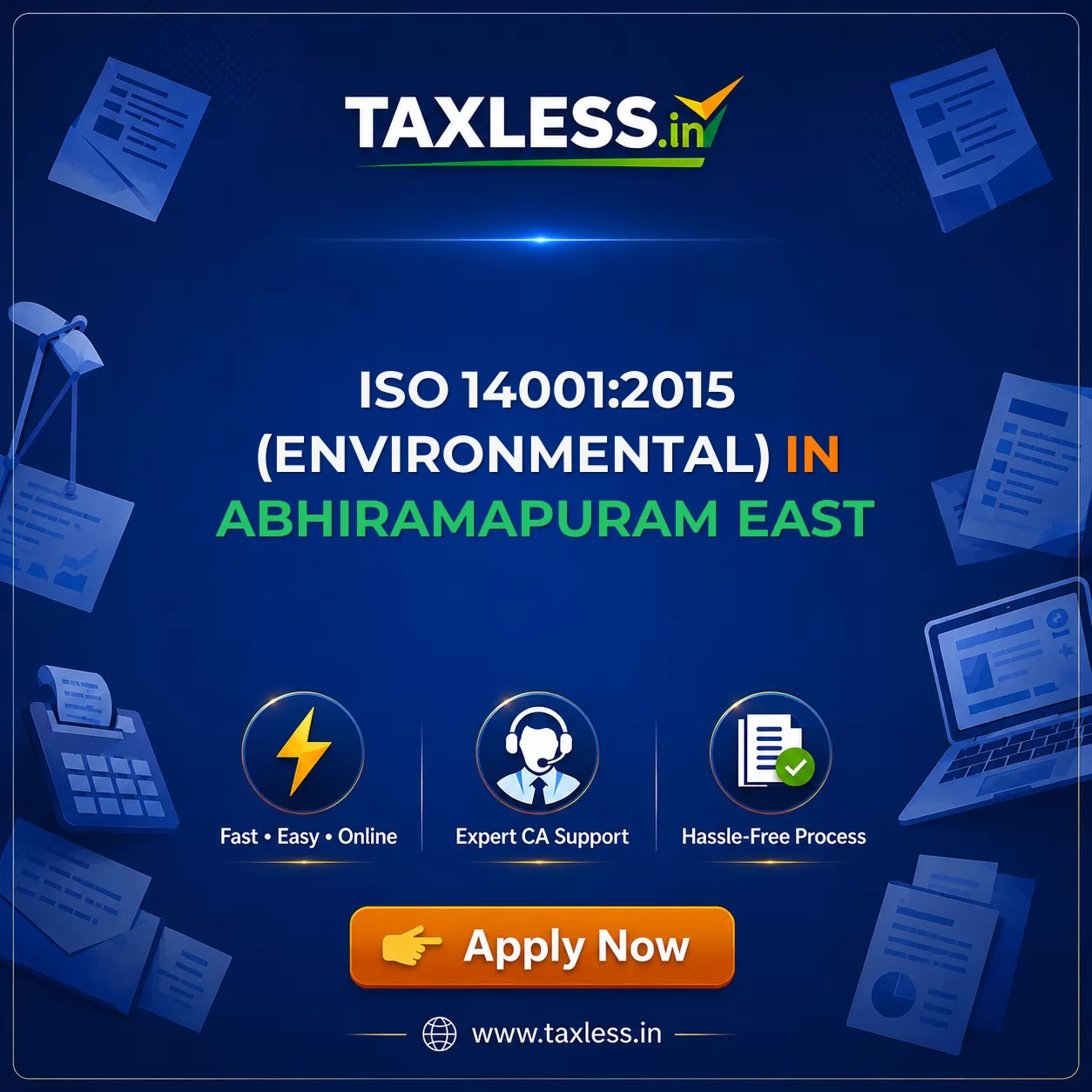ISO 14001:2015 (Environmental) in Abhiramapuram East