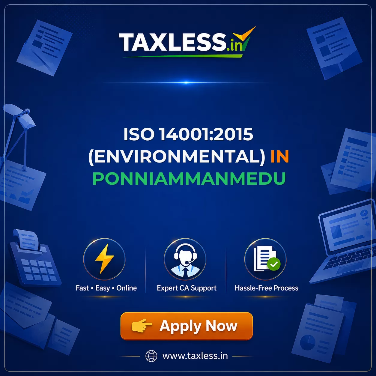 ISO 14001:2015 (Environmental) in Ponniammanmedu