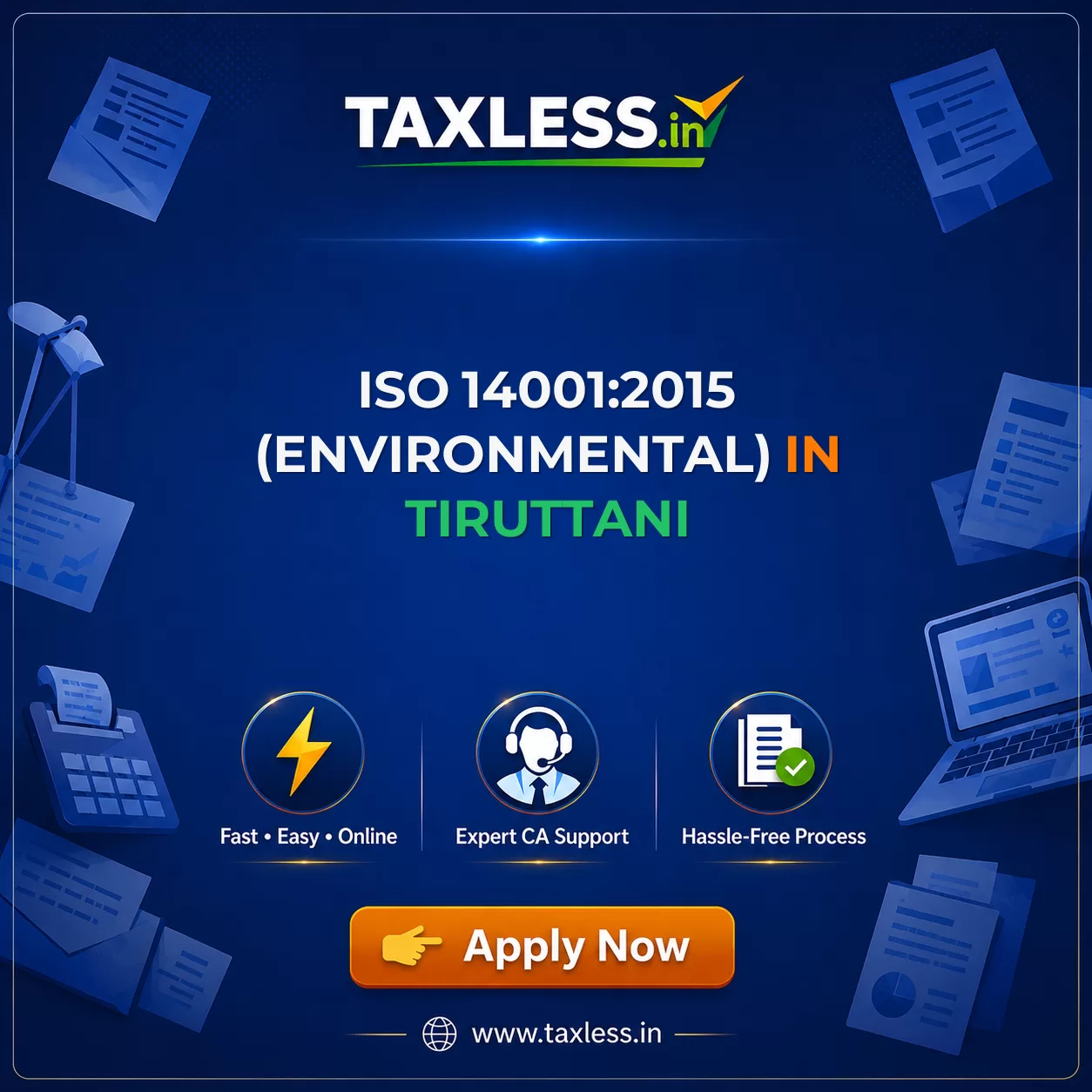 ISO 14001:2015 (Environmental) in Tiruttani