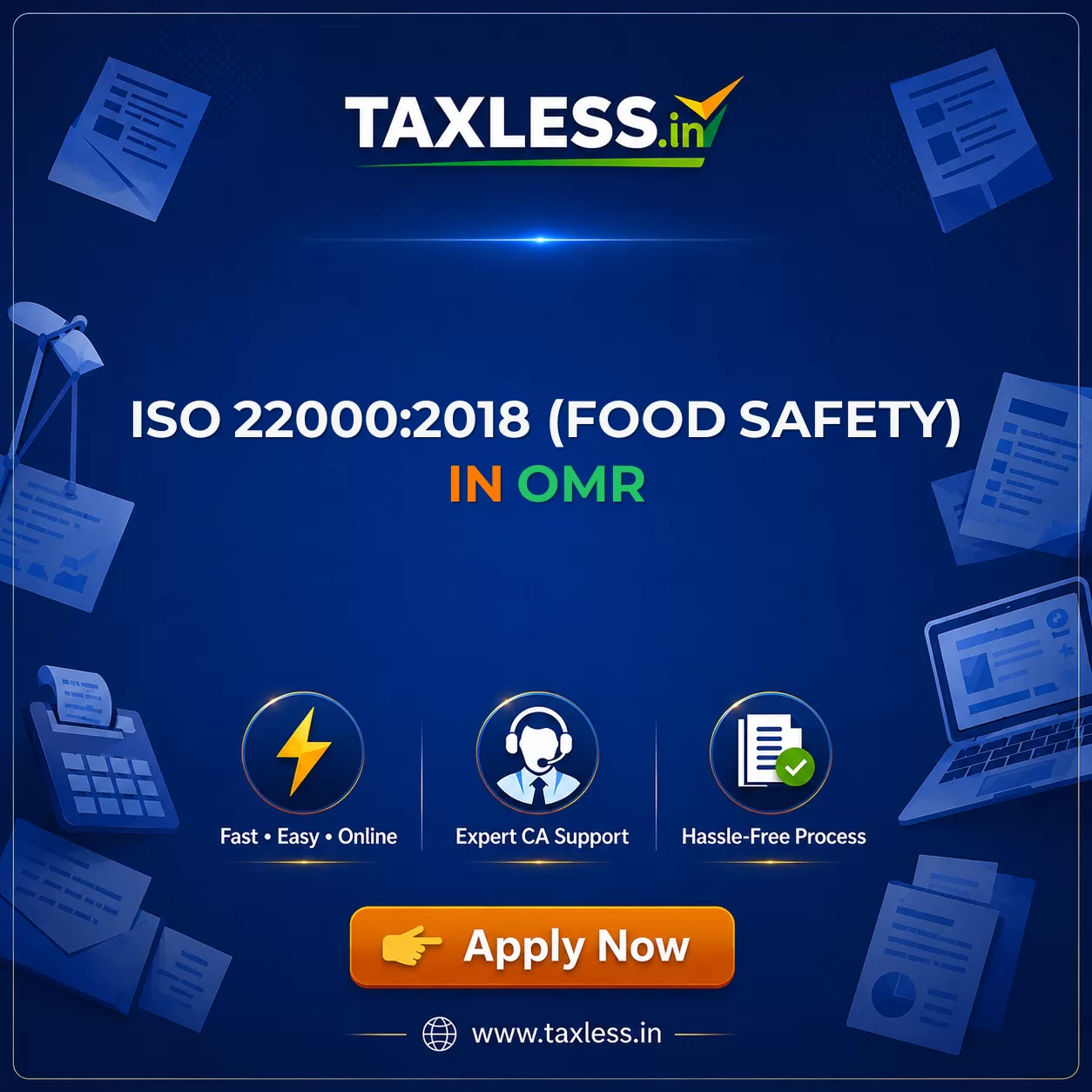 ISO 22000:2018 (Food Safety) in Omr