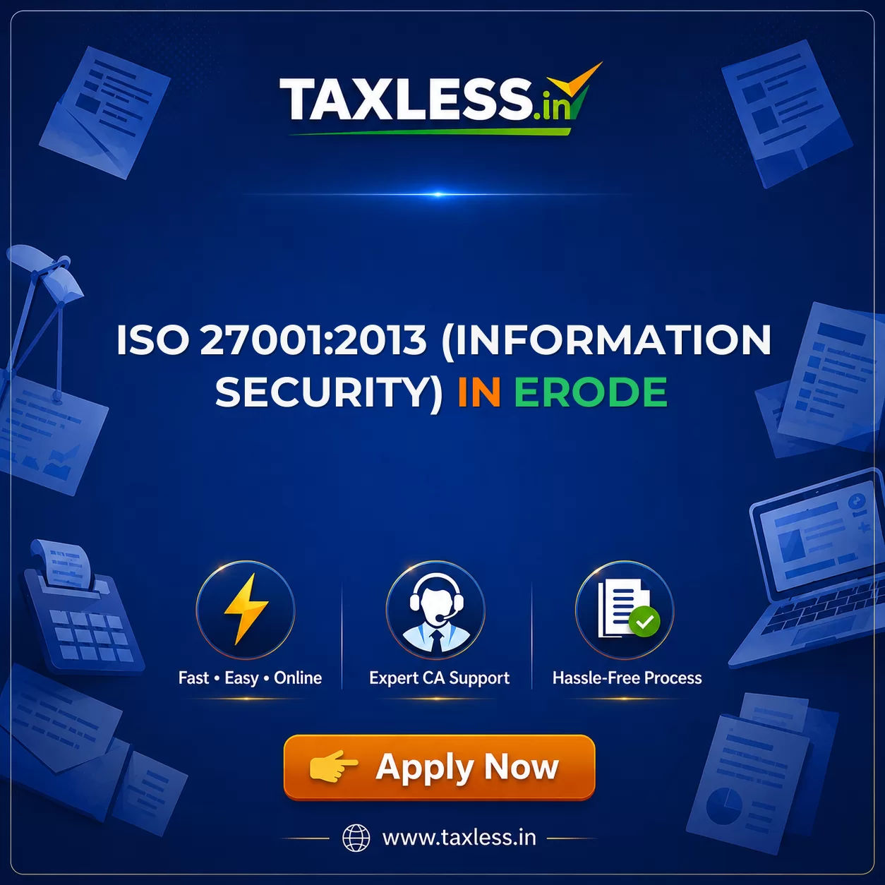 ISO 27001:2013 (Information Security) in Erode