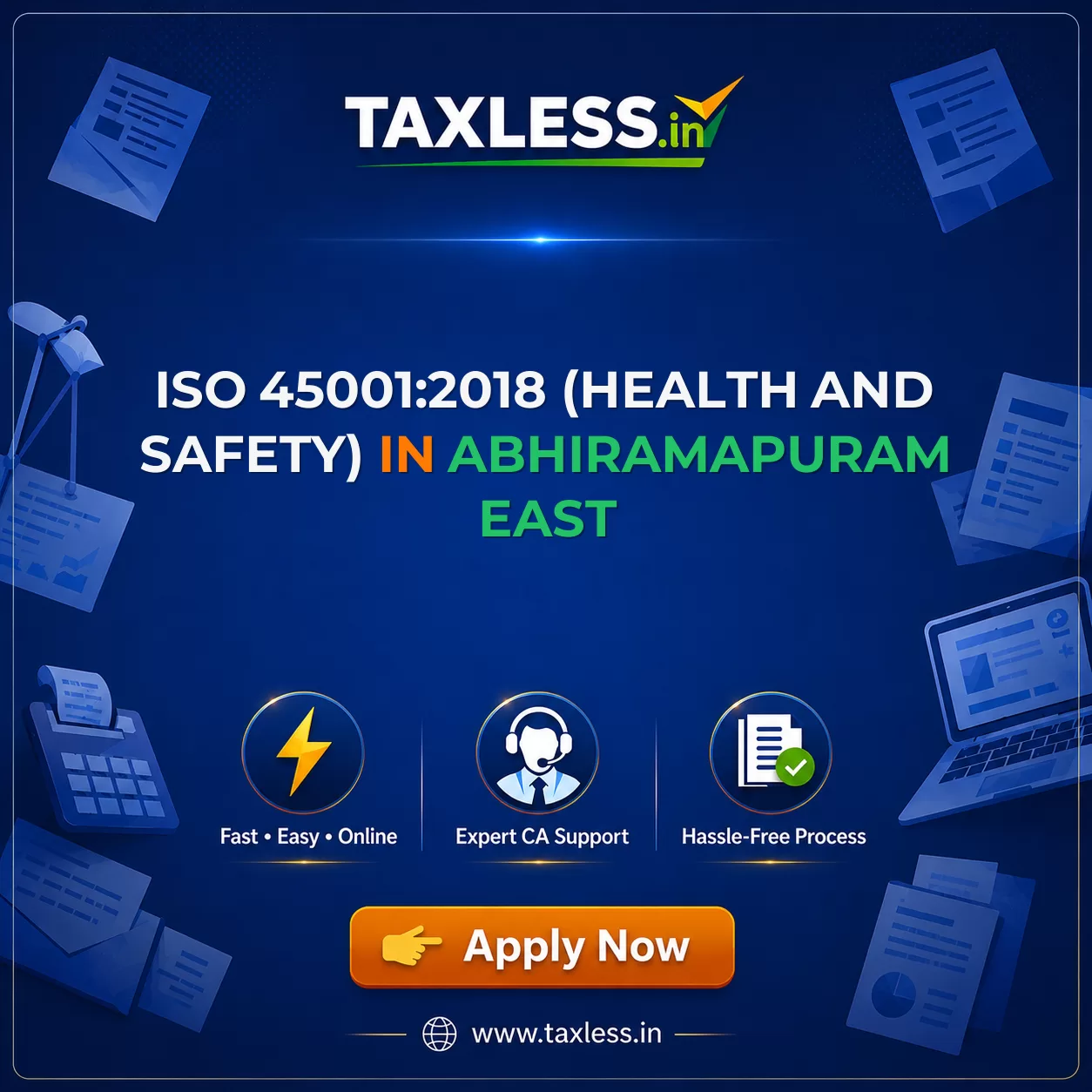 ISO 45001:2018 (Health And Safety) in Abhiramapuram East