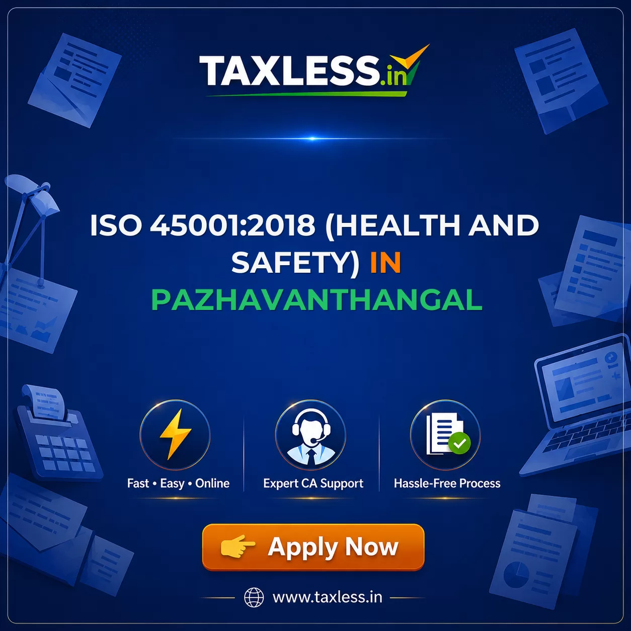ISO 45001:2018 (Health And Safety) in Pazhavanthangal