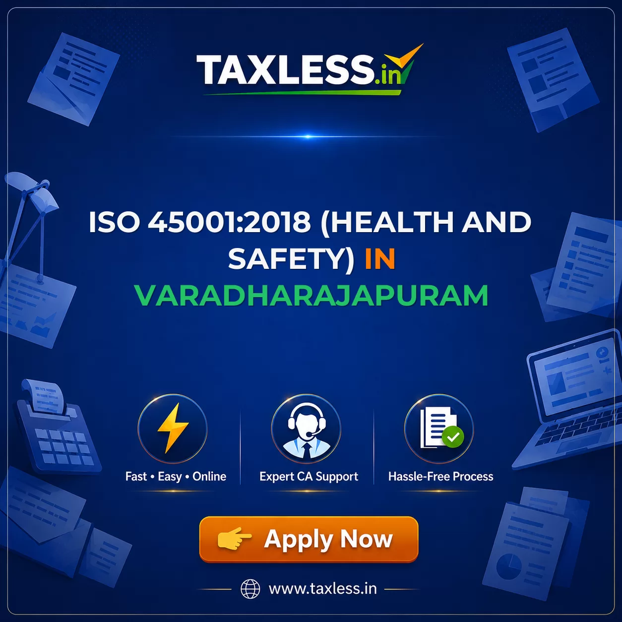 ISO 45001:2018 (Health And Safety) in Varadharajapuram