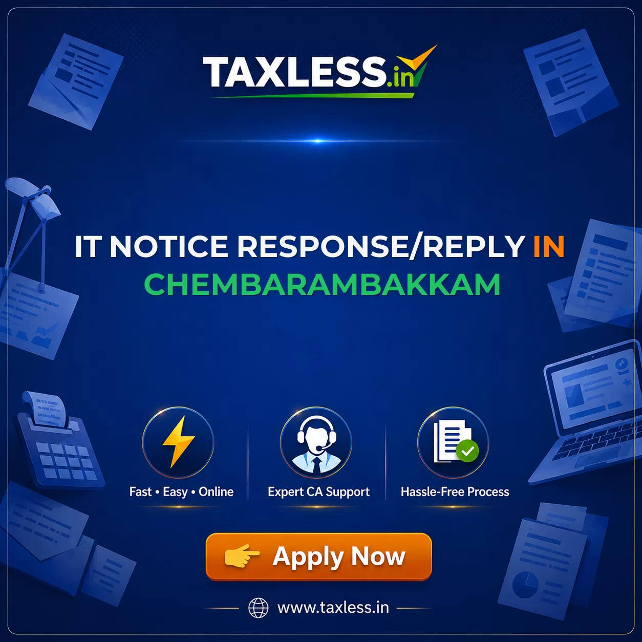 IT Notice Response/Reply in Chembarambakkam