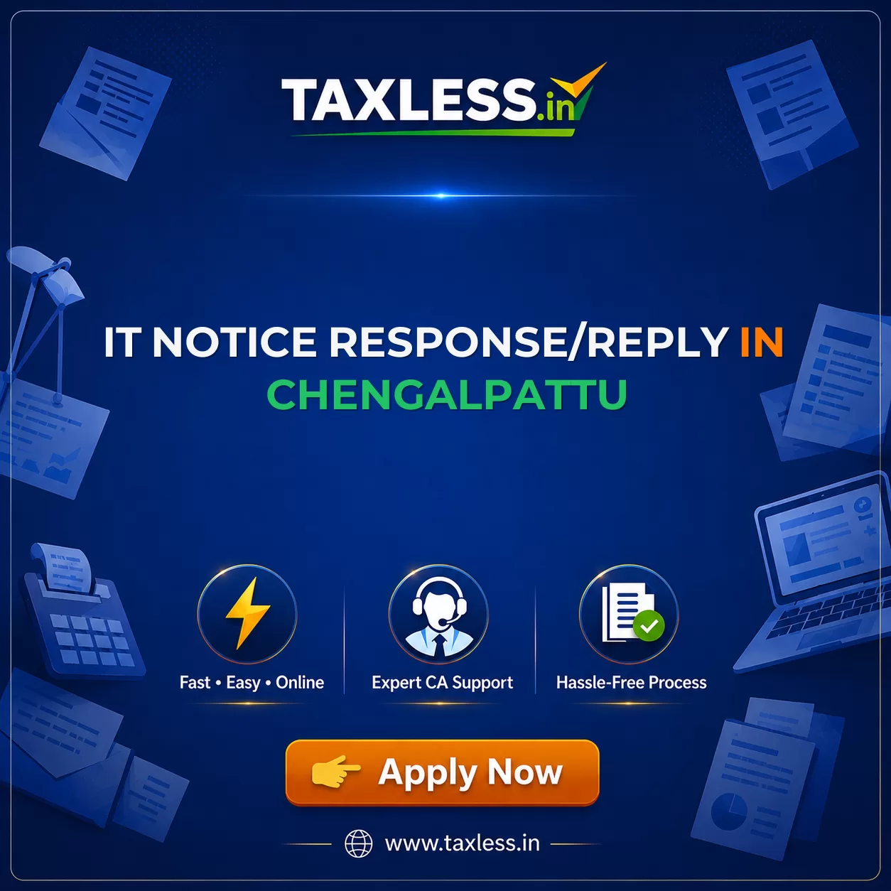 IT Notice Response/Reply in Chengalpattu