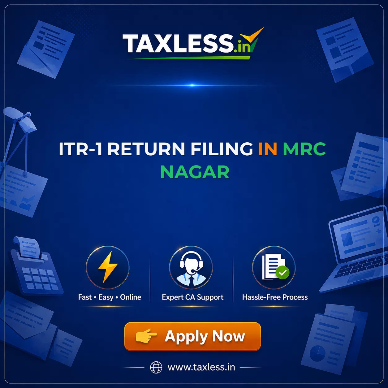 ITR-1 Return Filing in Mrc Nagar