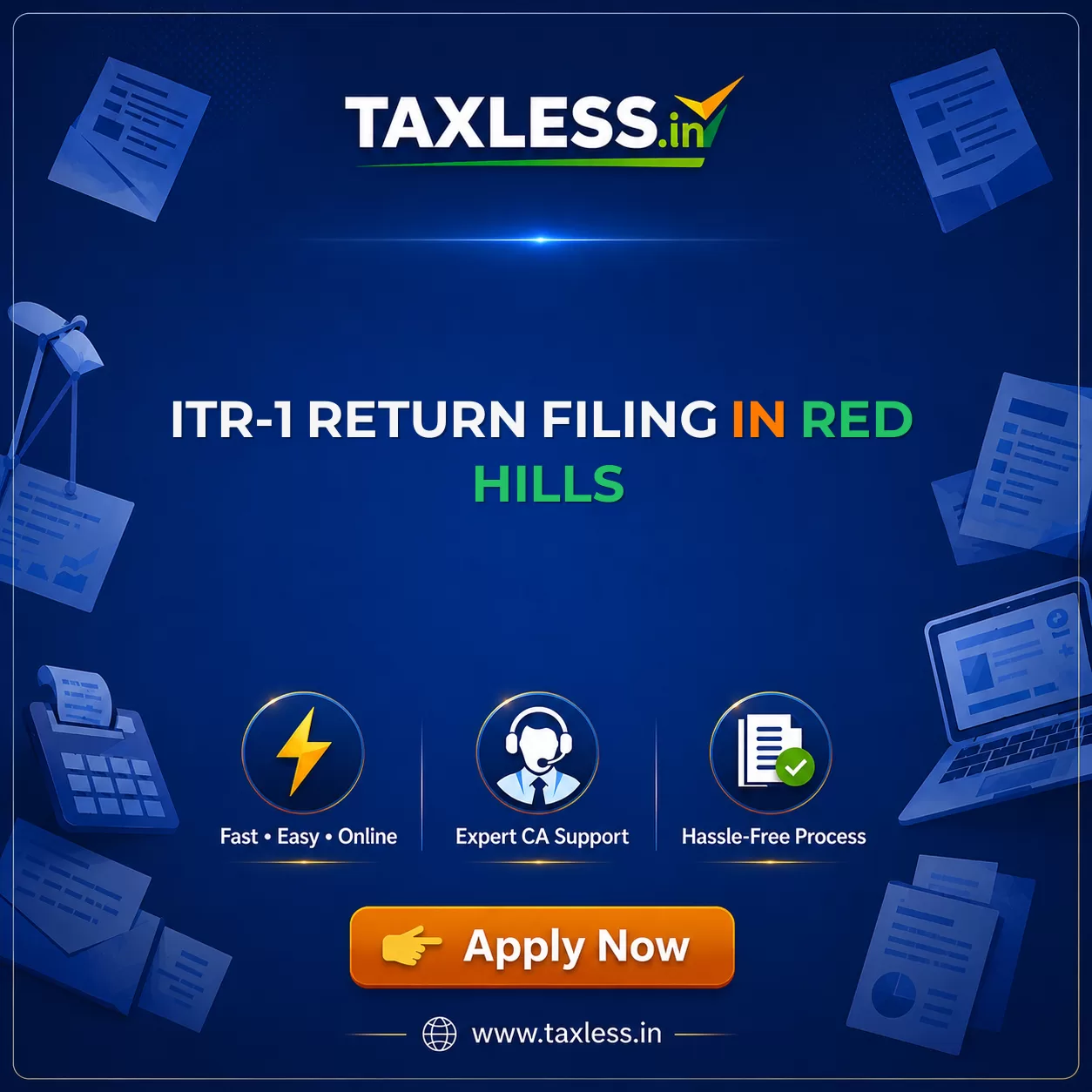 ITR-1 Return Filing in Red Hills