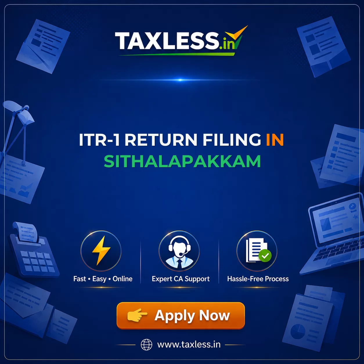 ITR-1 Return Filing in Sithalapakkam