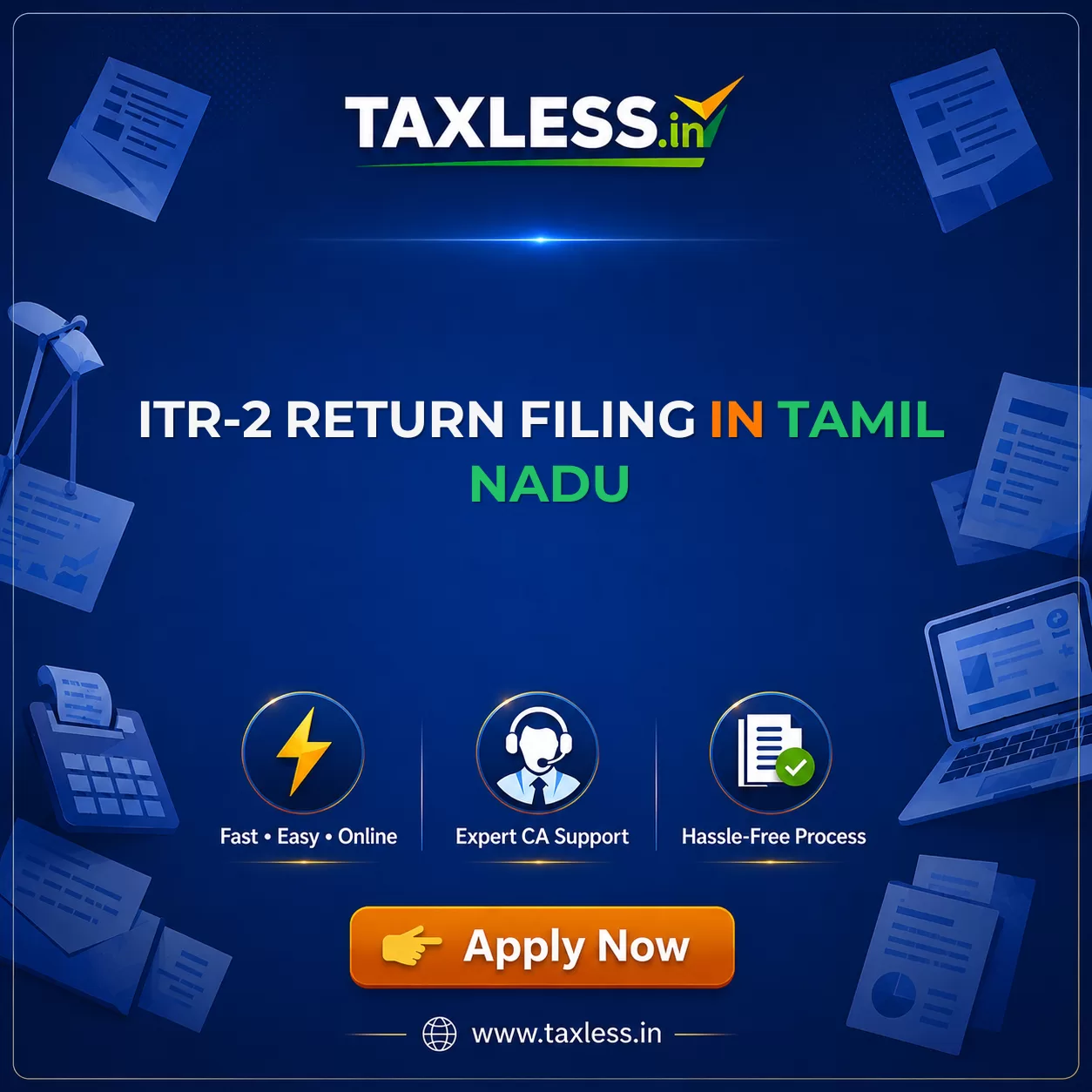 ITR-2 Return Filing in Tamil Nadu
