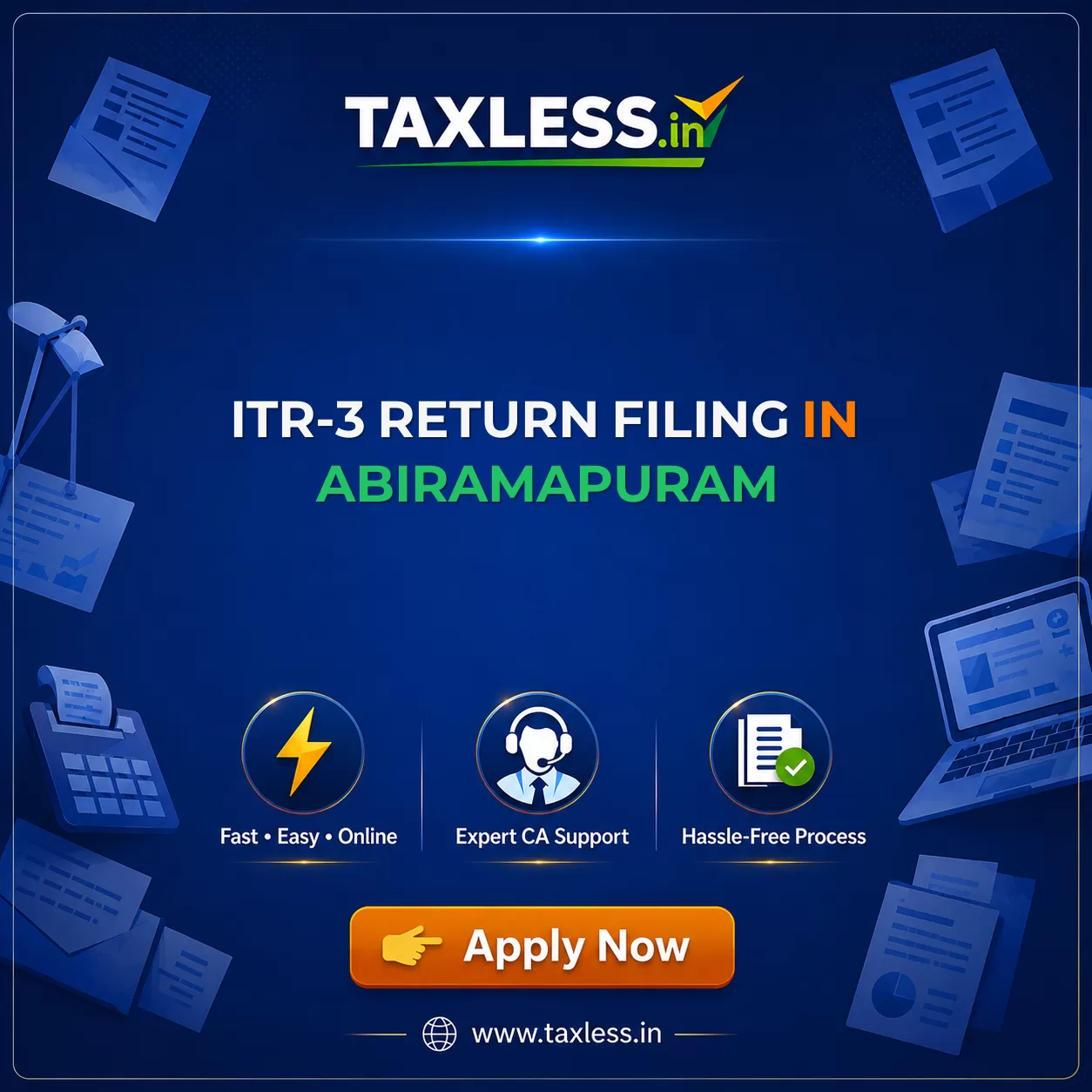 ITR-3 Return Filing in Abiramapuram