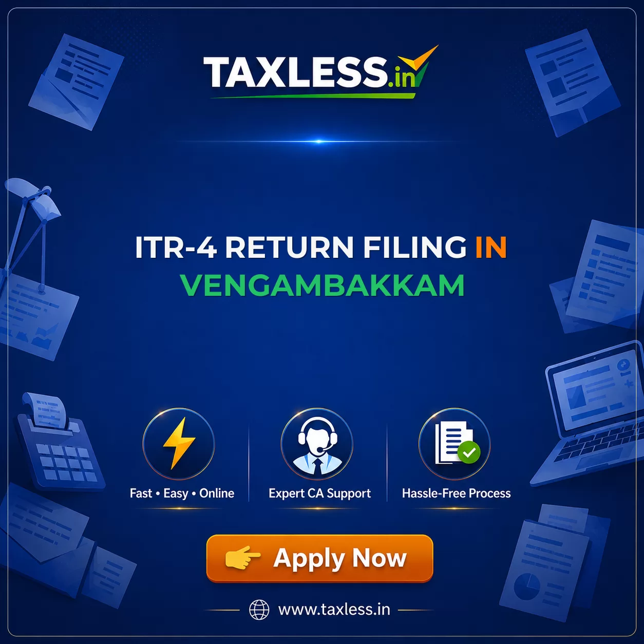 ITR-4 Return Filing in Vengambakkam