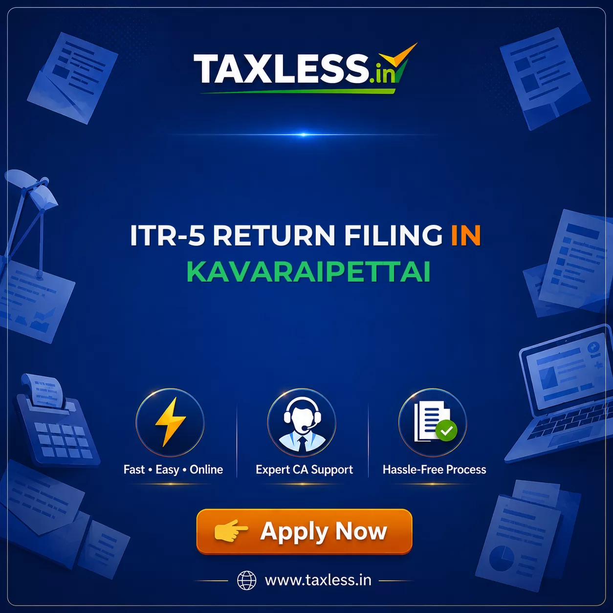 ITR-5 Return Filing in Kavaraipettai