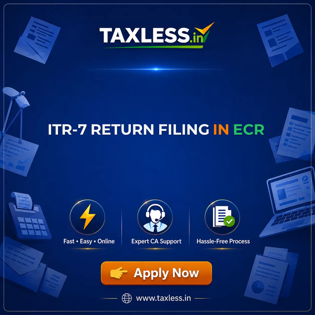 ITR-7 Return Filing in Ecr