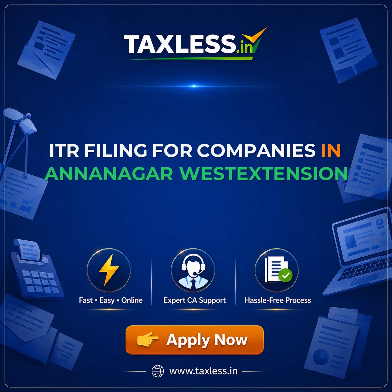 ITR Filing For Companies in Annanagar Westextension
