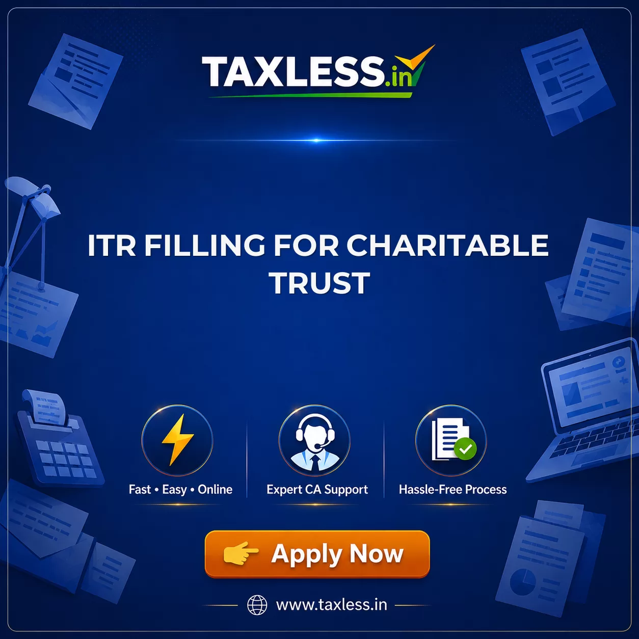 ITR Filling For Charitable Trust