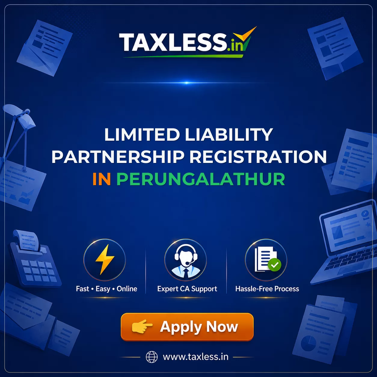 Limited Liability Partnership Registration in Perungalathur
