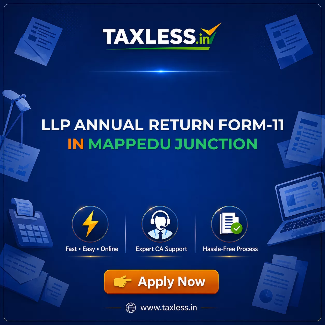 LLP Annual Return Form-11 in Mappedu Junction