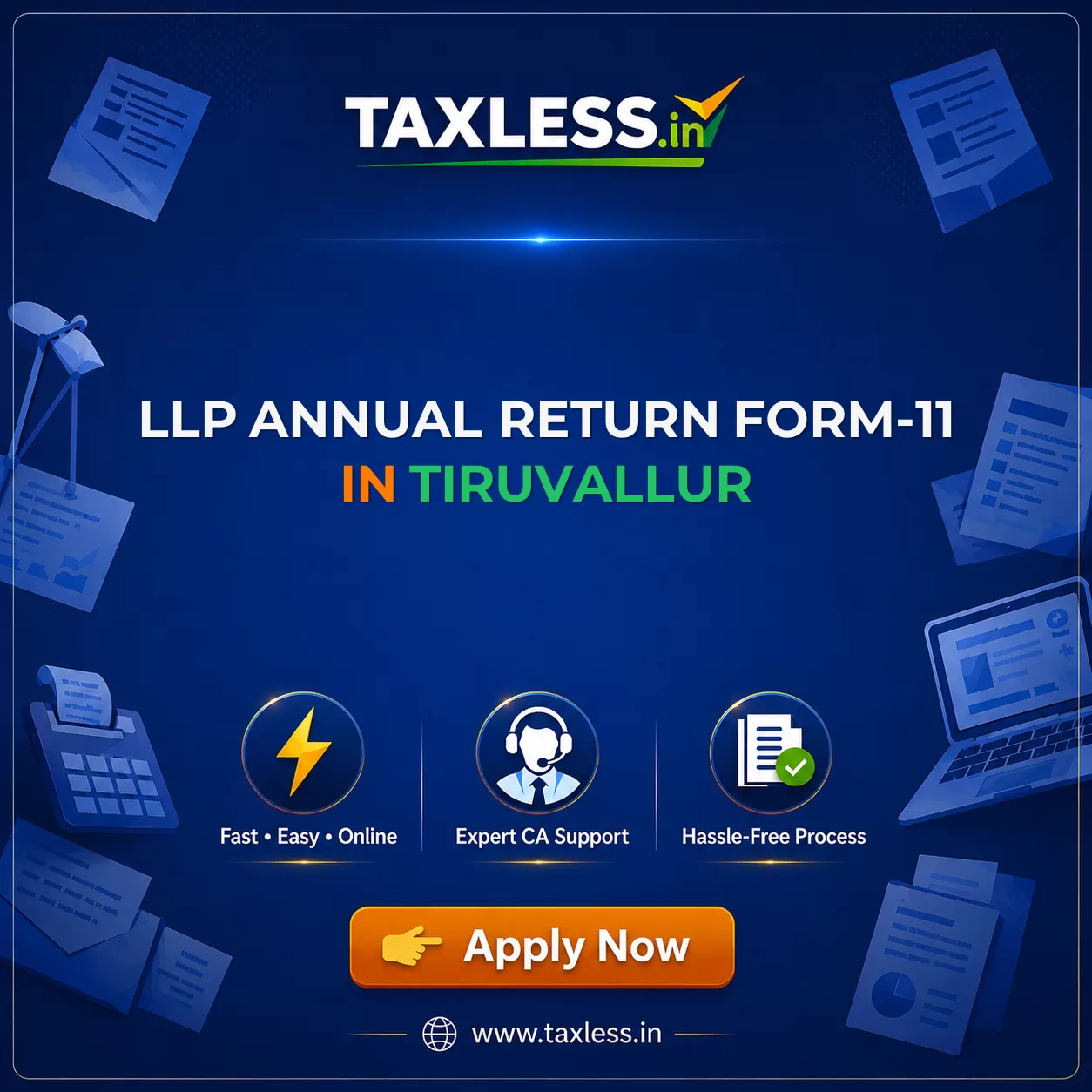 LLP Annual Return Form-11 in Tiruvallur