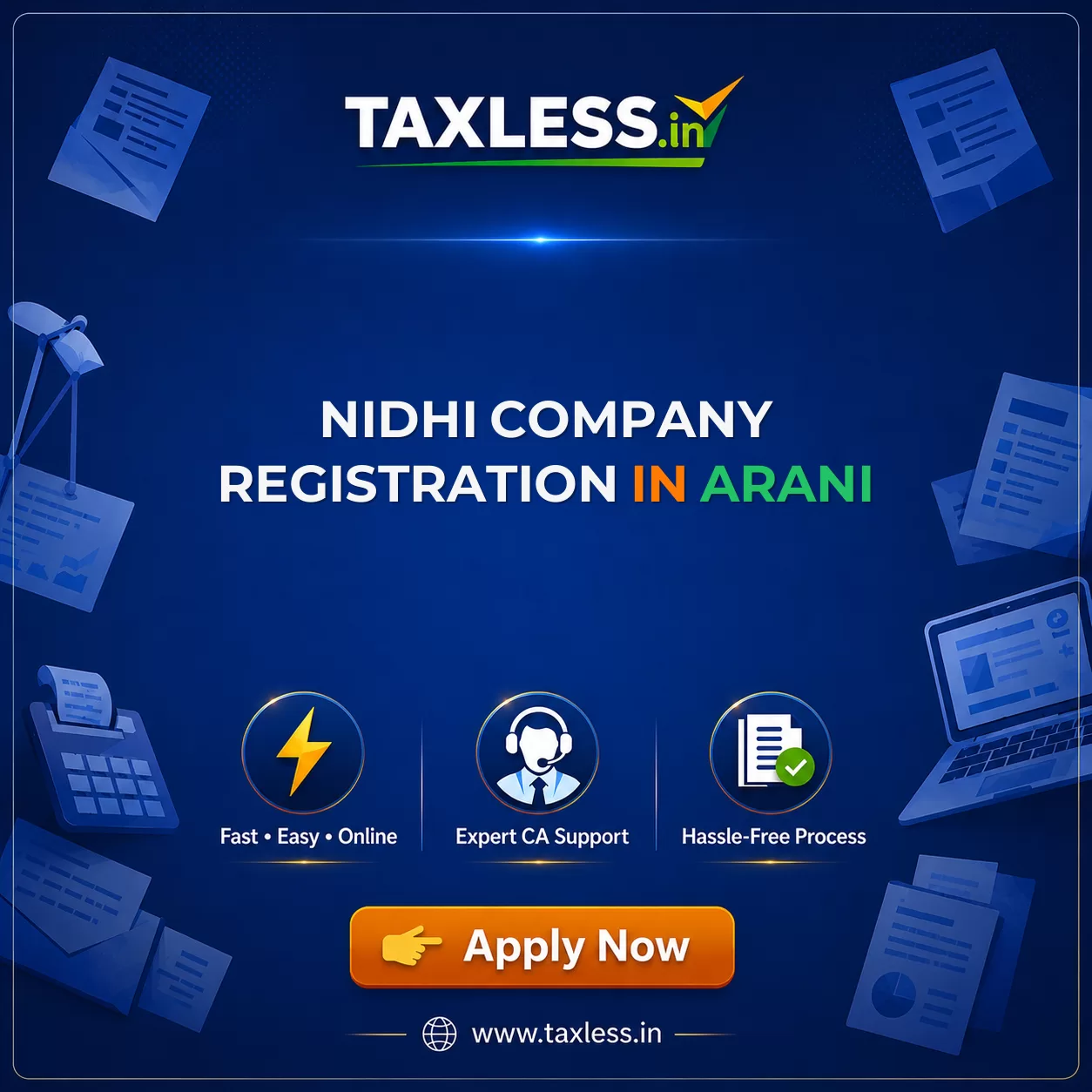 Nidhi Company Registration in Arani