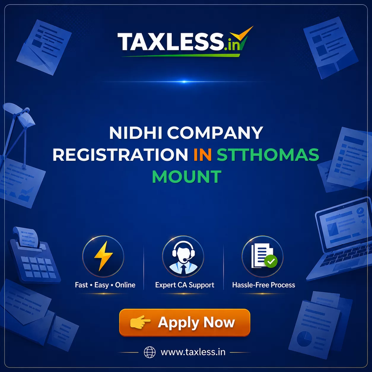Nidhi Company Registration in Stthomas Mount