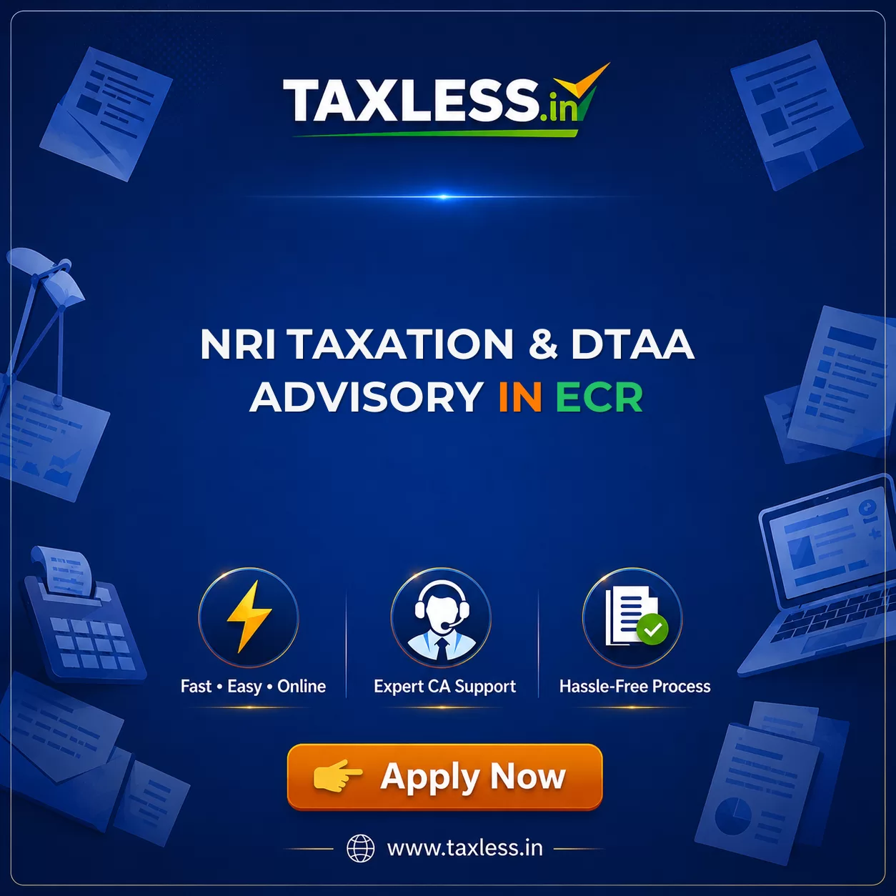 NRI Taxation & DTAA Advisory in Ecr