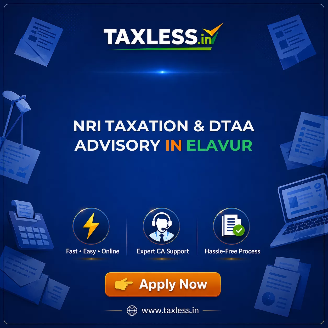 NRI Taxation & DTAA Advisory in Elavur