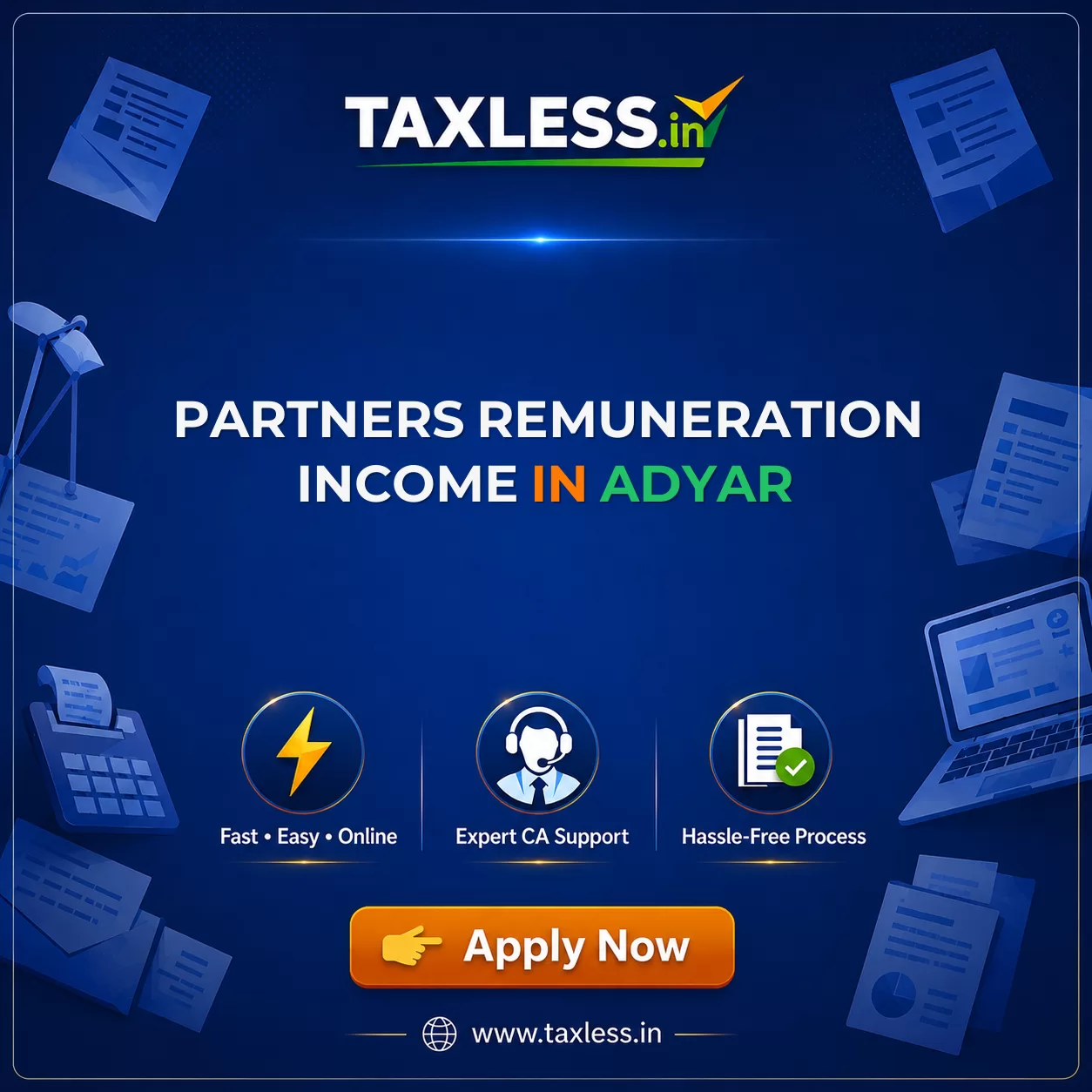 Partners Remuneration Income in Adyar