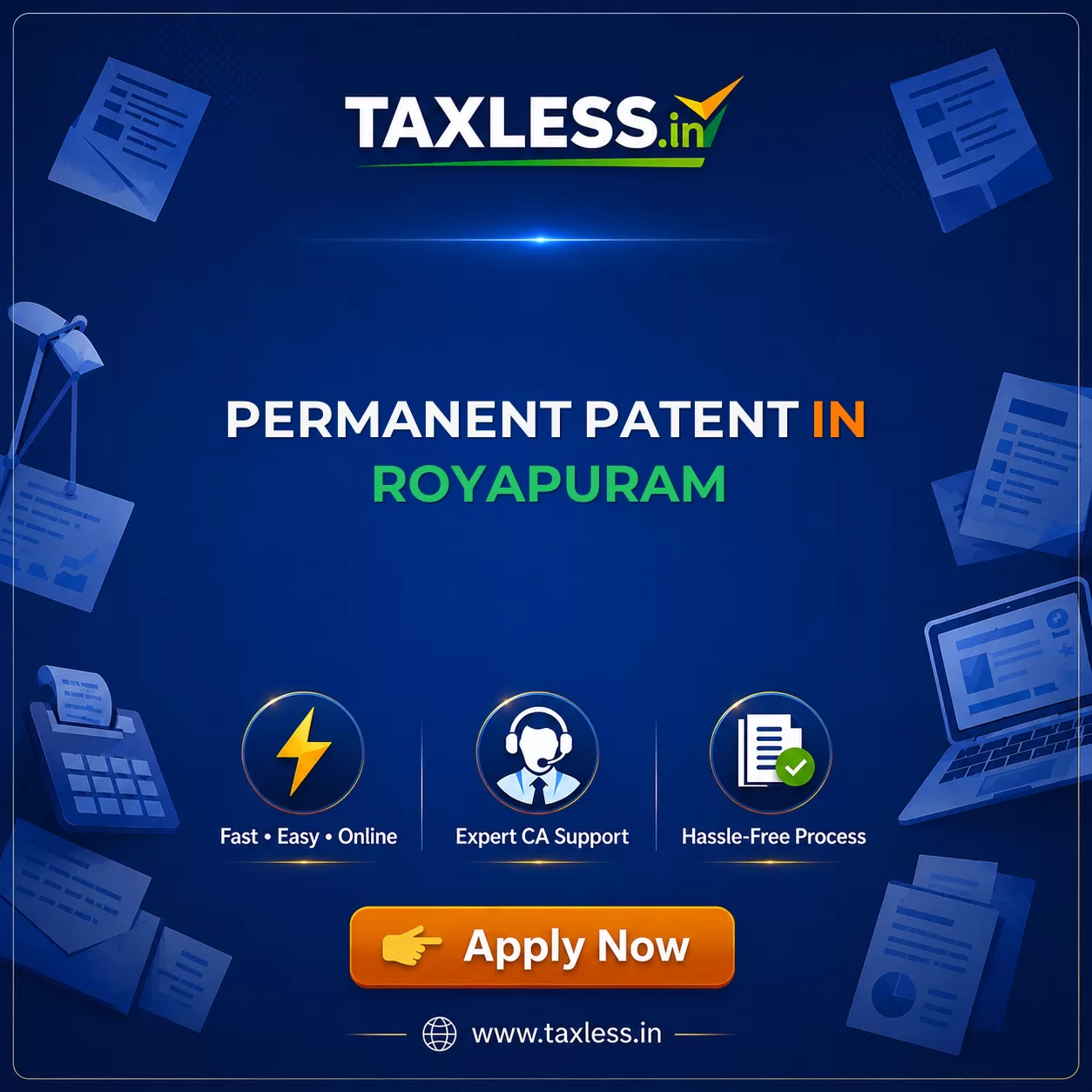 Permanent Patent in Royapuram