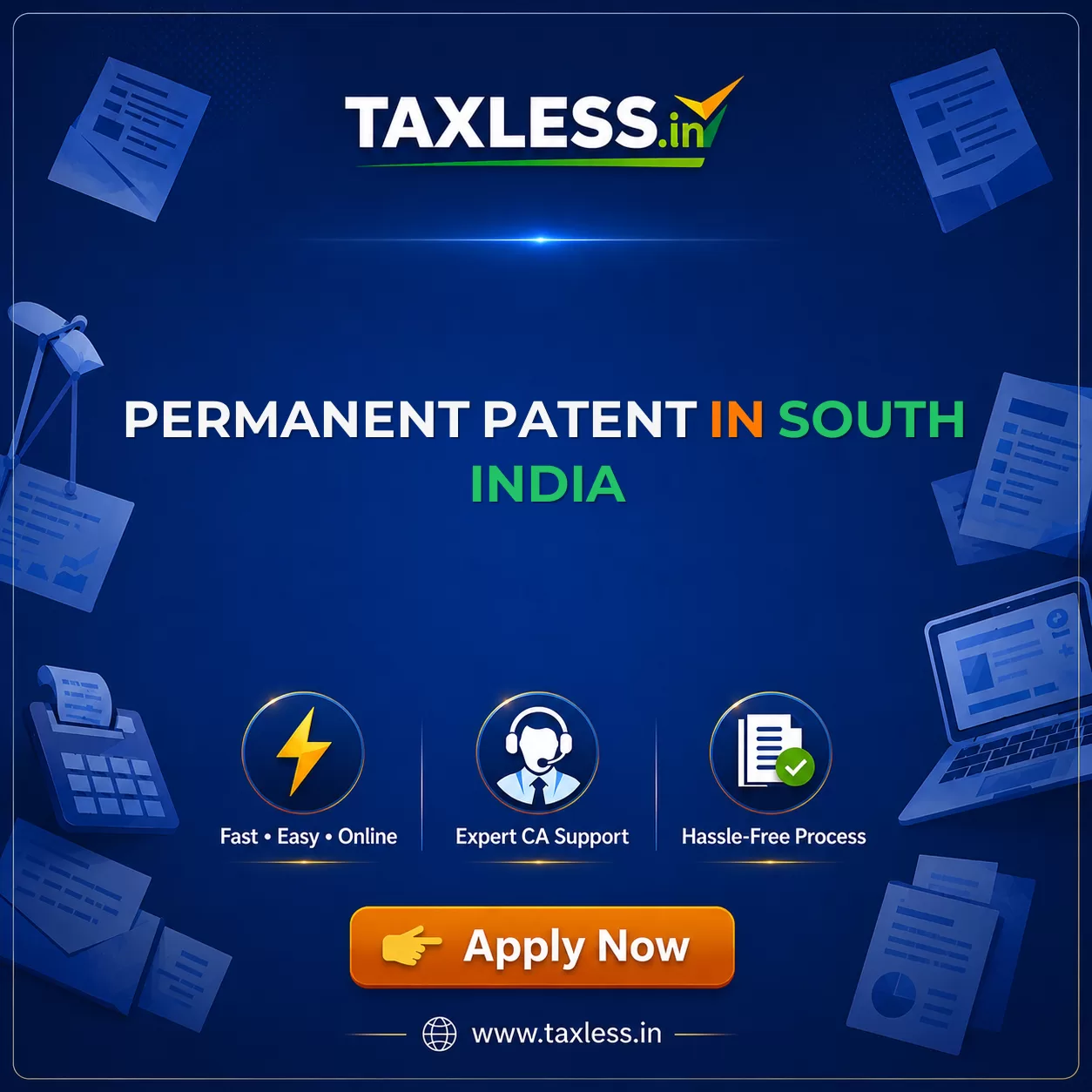 Permanent Patent in South India