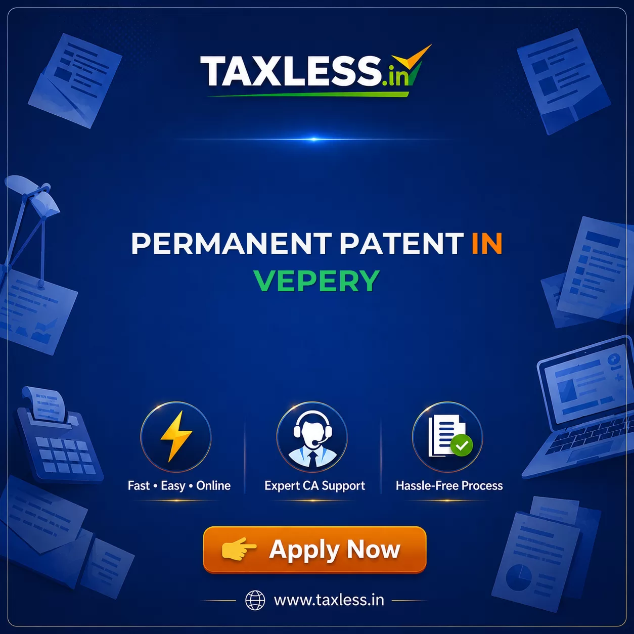 Permanent Patent in Vepery