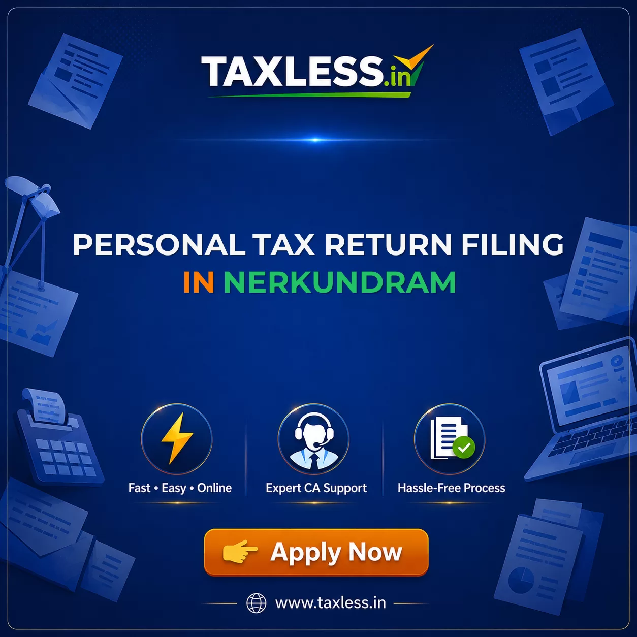 Personal Tax Return Filing in Nerkundram