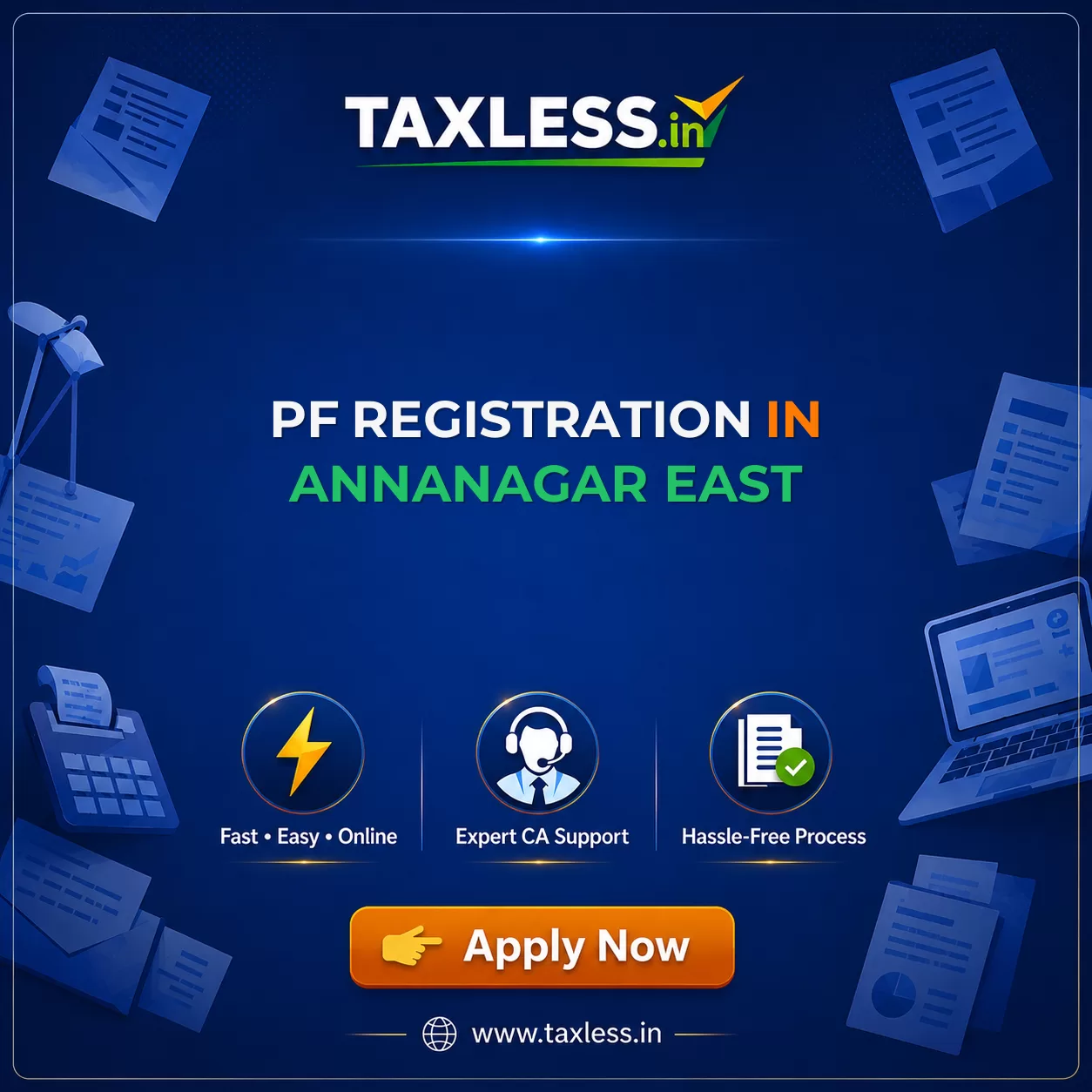 PF Registration in Annanagar East
