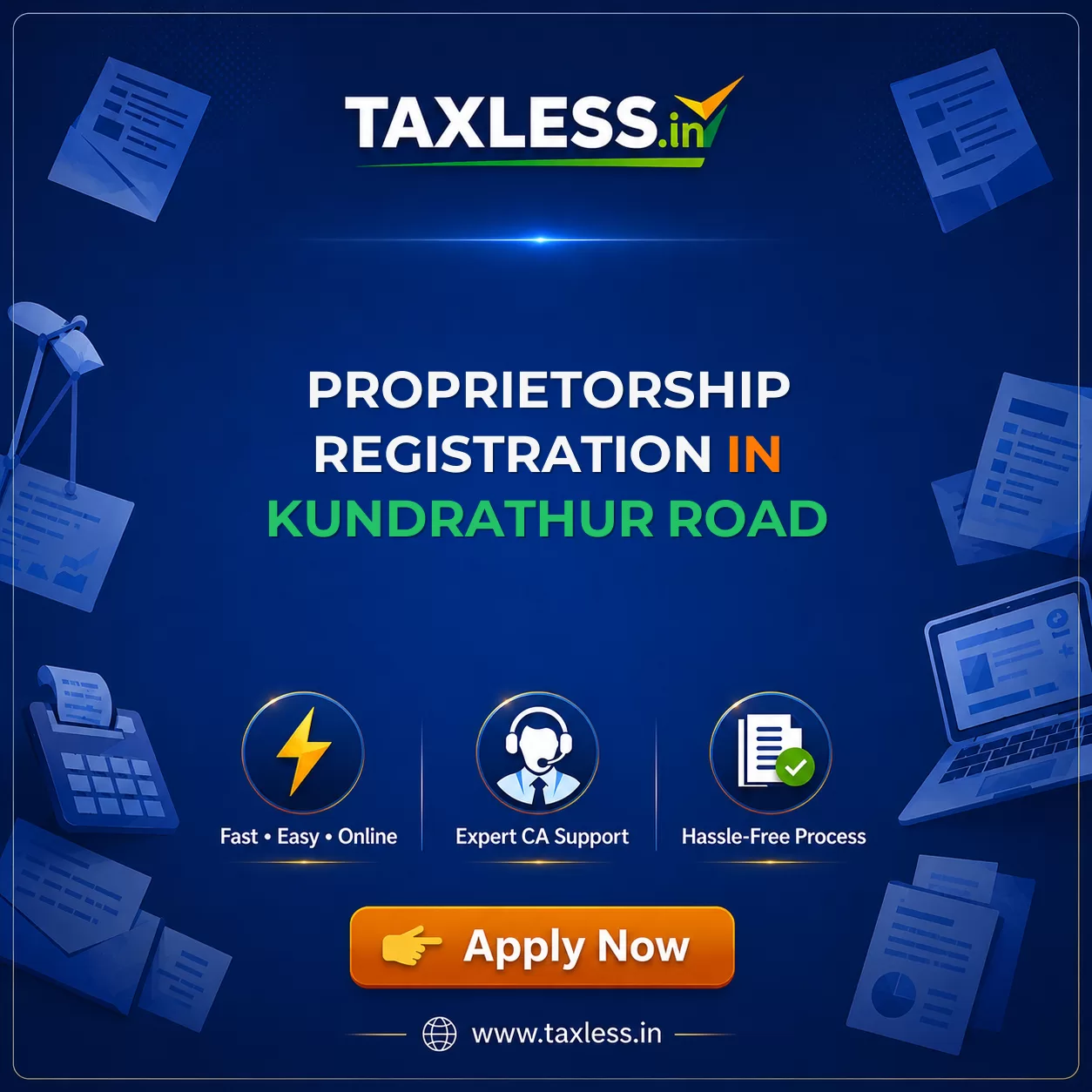 Proprietorship Registration in Kundrathur Road