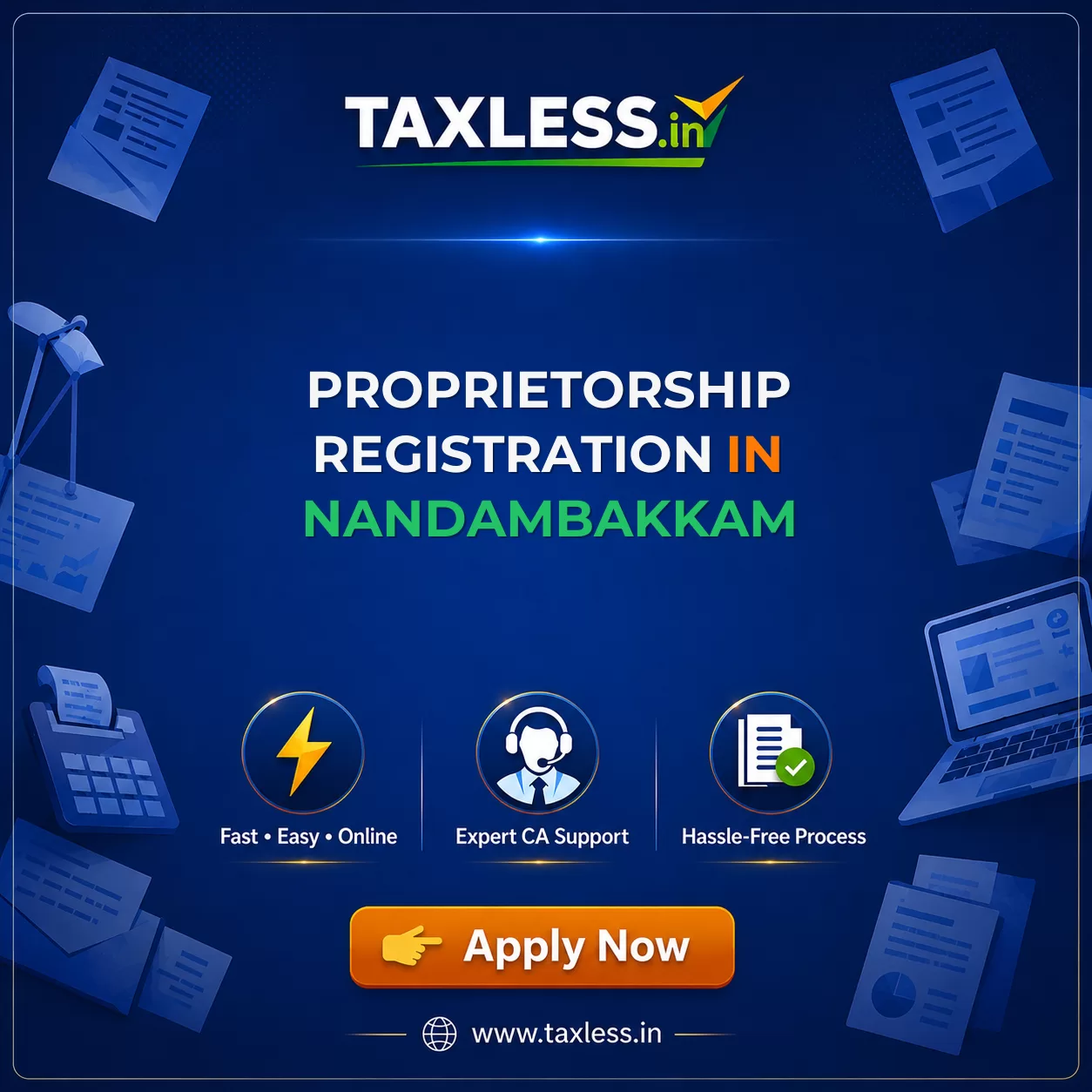 Proprietorship Registration in Nandambakkam