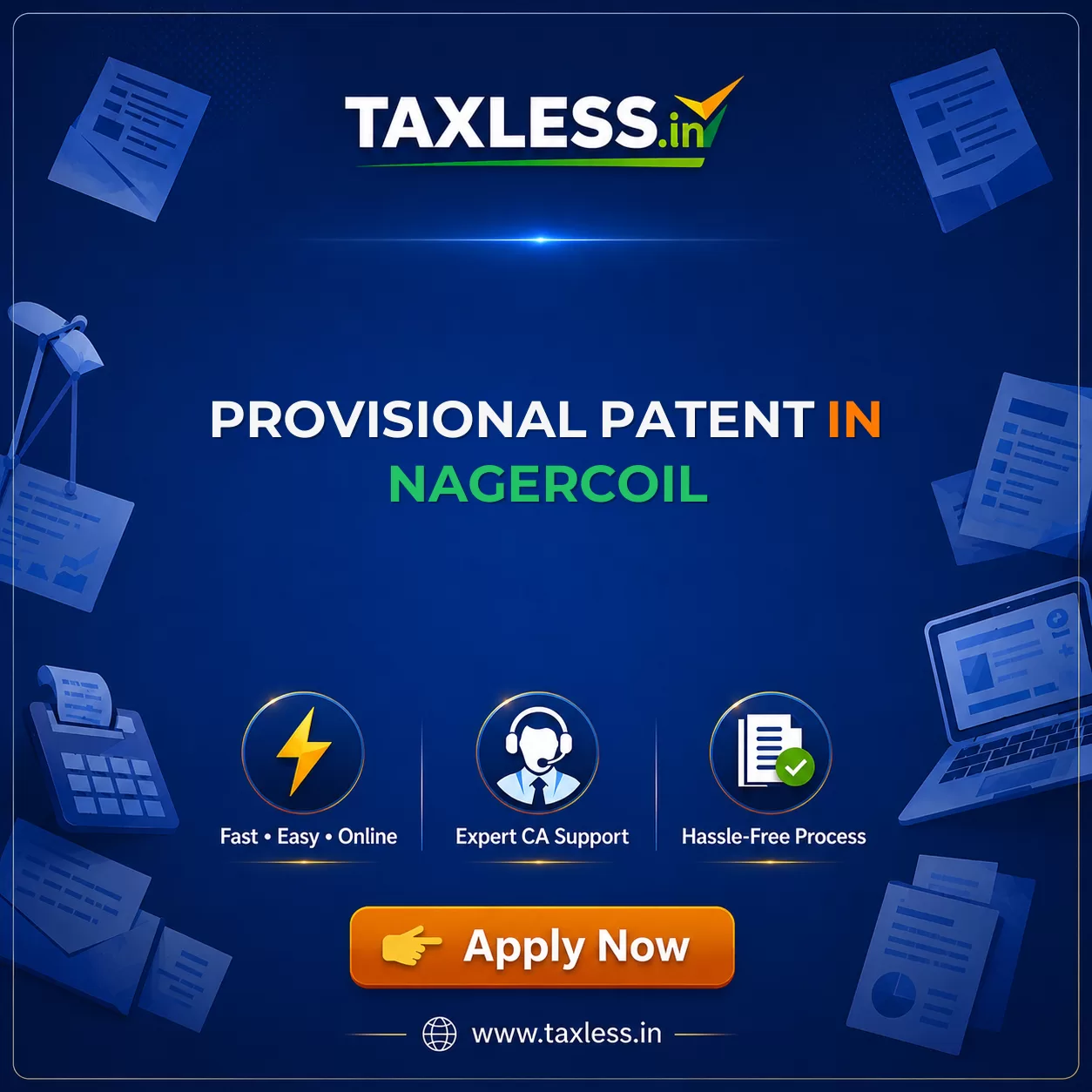 Provisional Patent in Nagercoil