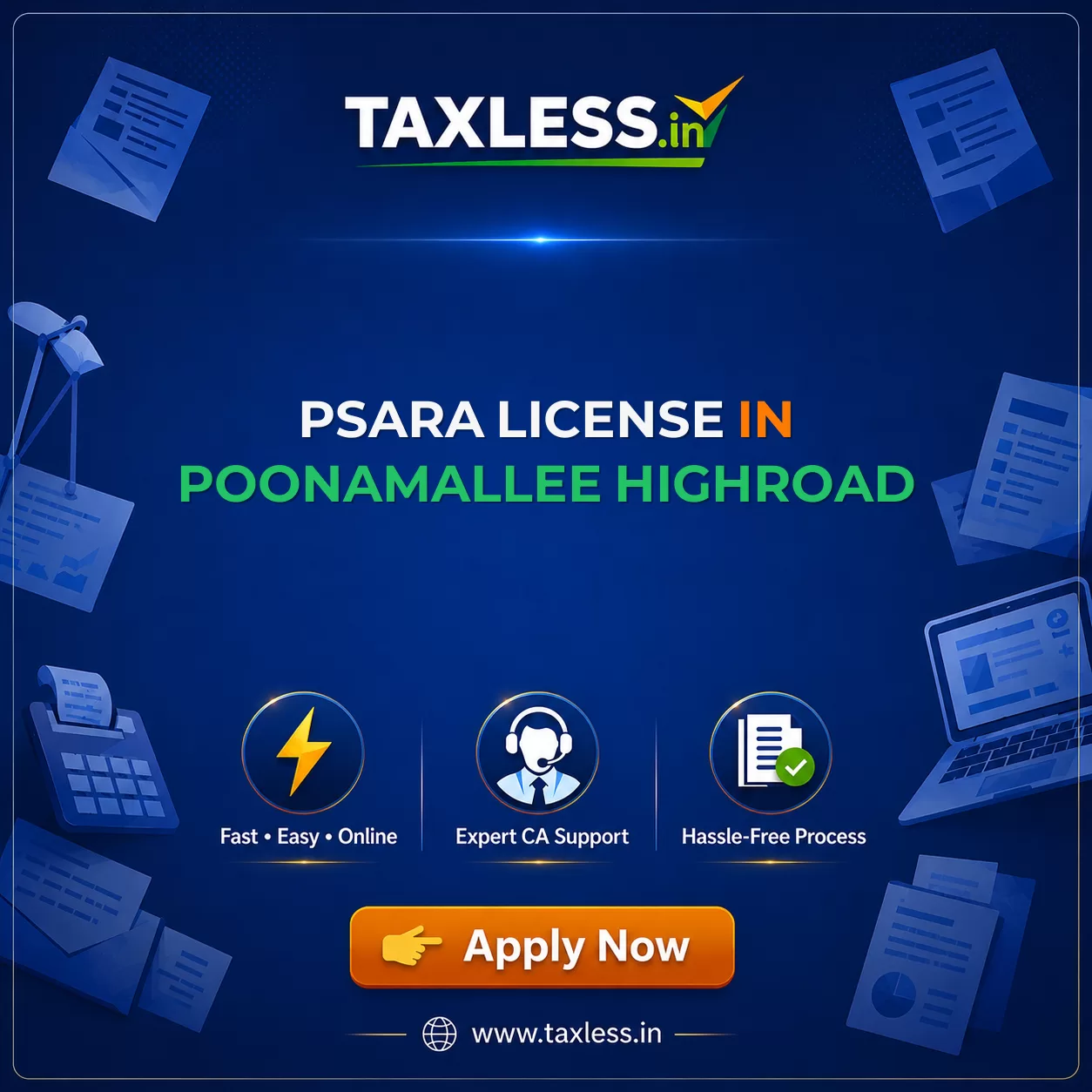 PSARA License in Poonamallee Highroad