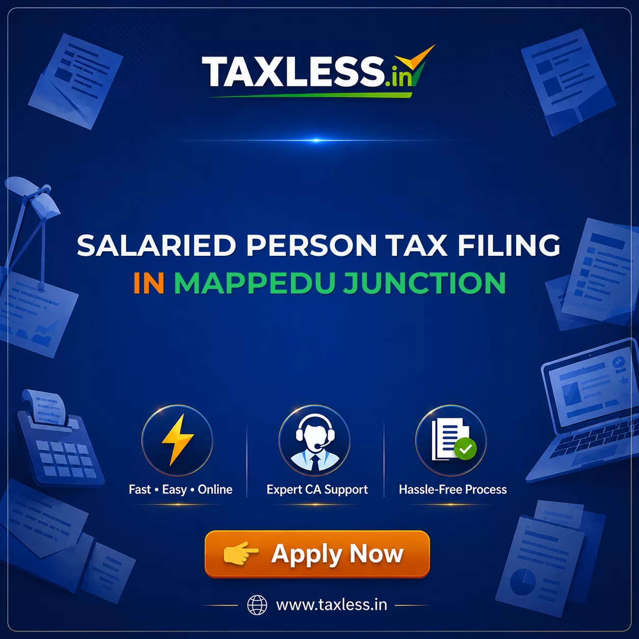 Salaried Person Tax Filing in Mappedu Junction