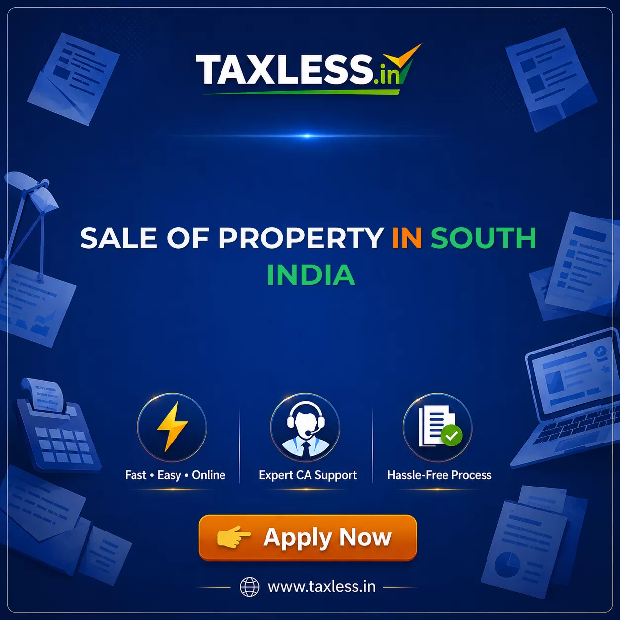 Sale Of Property in South India