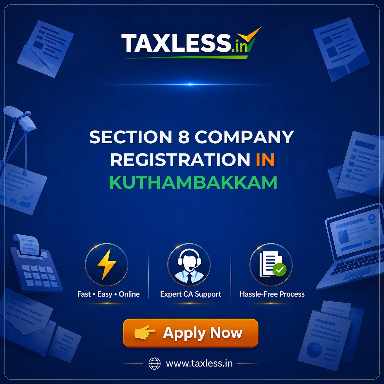 Section 8 Company Registration in Kuthambakkam