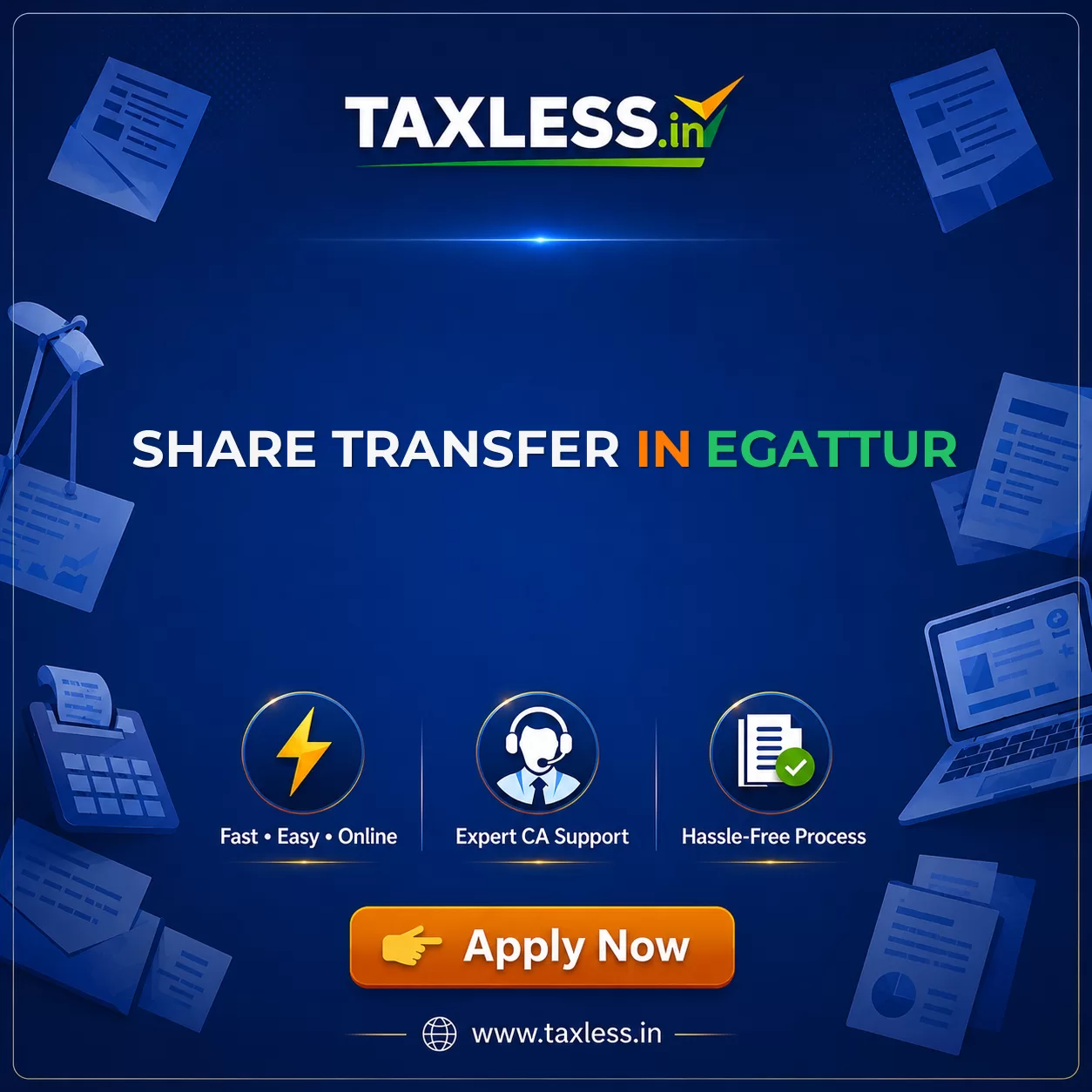 Share Transfer in Egattur